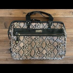 Samantha Brown Large Tote Snake Print
